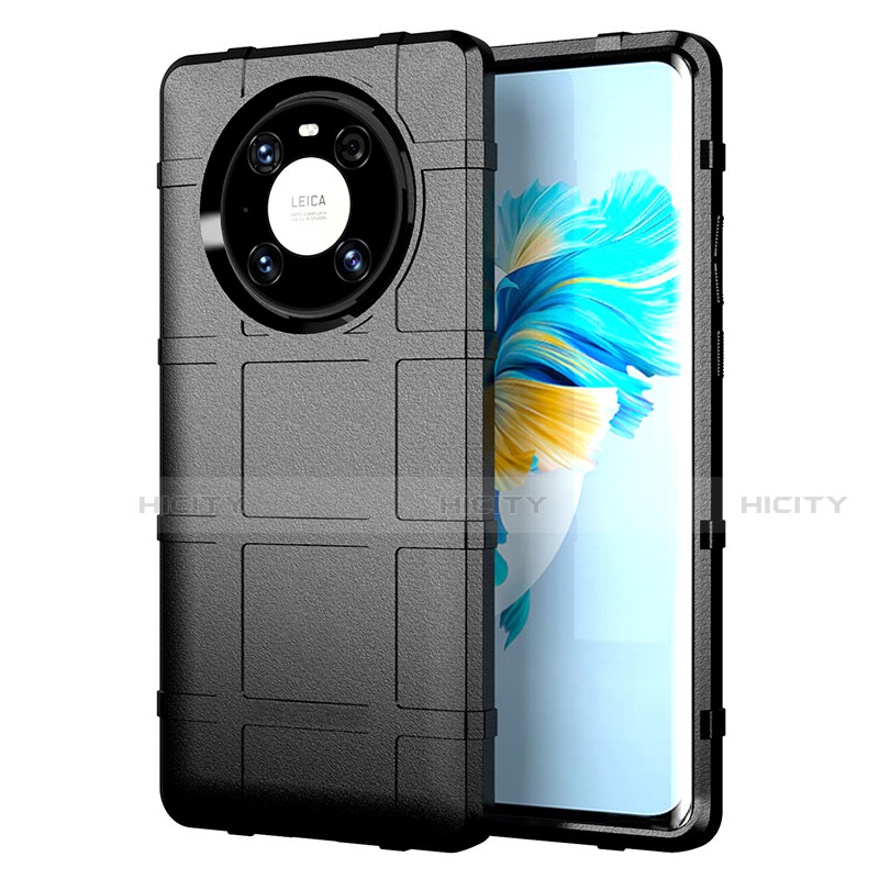 Coque Ultra Fine Silicone Souple 360 Degres Housse Etui pour Huawei Mate 40E Pro 4G Noir Plus