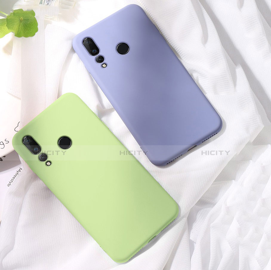 Coque Ultra Fine Silicone Souple 360 Degres Housse Etui pour Huawei Nova 4e Plus