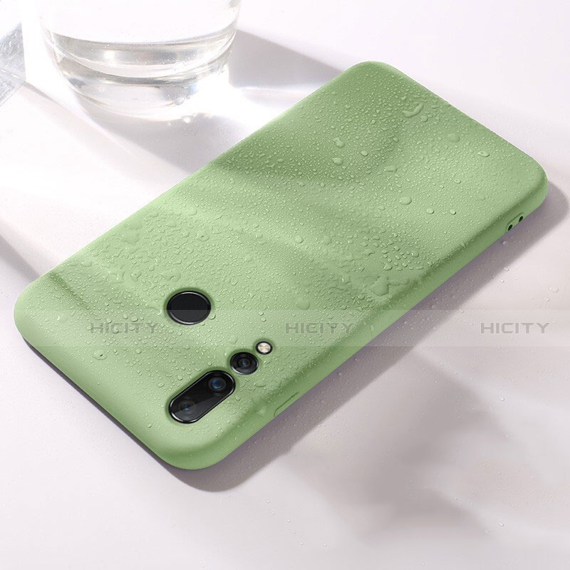 Coque Ultra Fine Silicone Souple 360 Degres Housse Etui pour Huawei Nova 4e Vert Plus