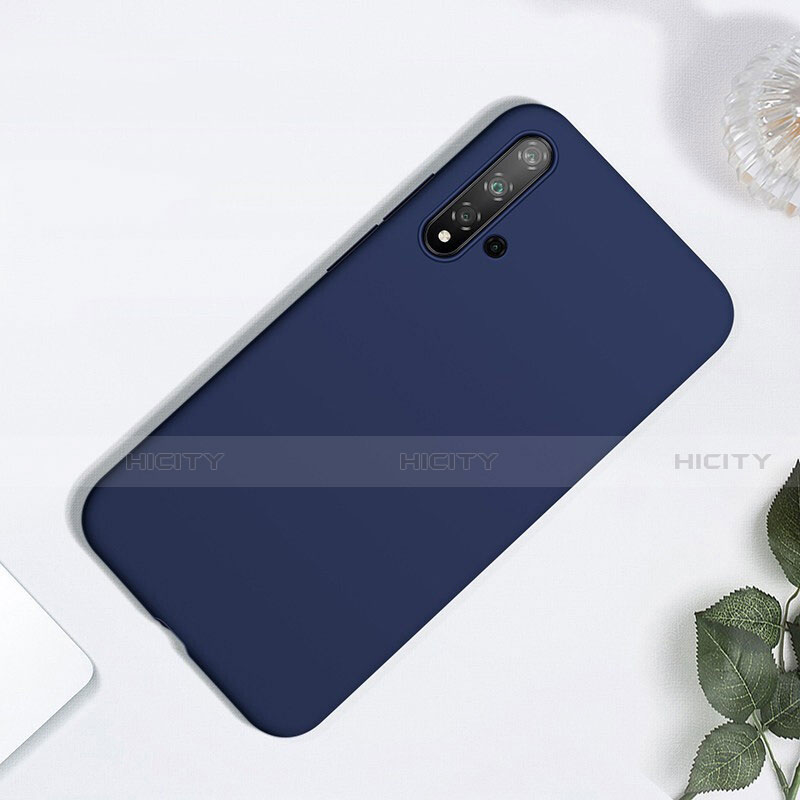 Coque Ultra Fine Silicone Souple 360 Degres Housse Etui pour Huawei Nova 5 Bleu Plus