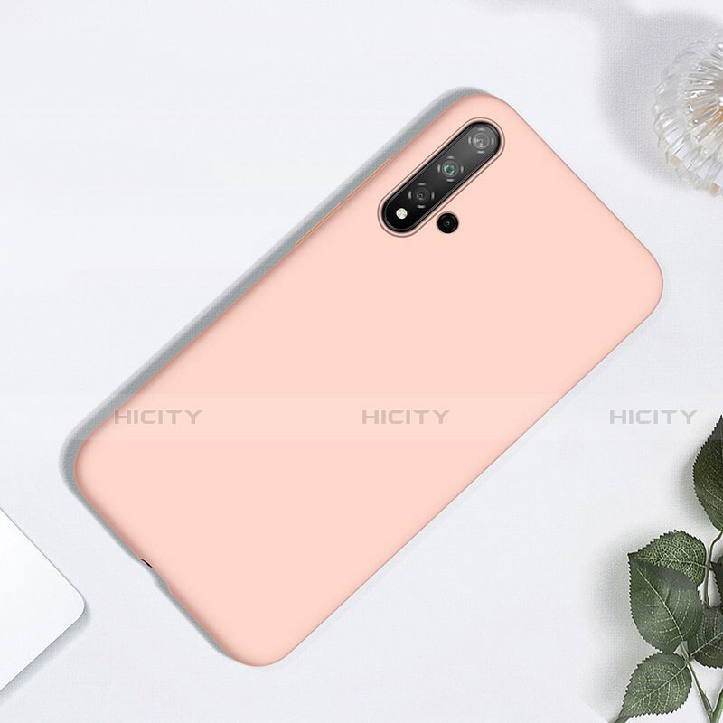 Coque Ultra Fine Silicone Souple 360 Degres Housse Etui pour Huawei Nova 5 Pro Or Rose Plus