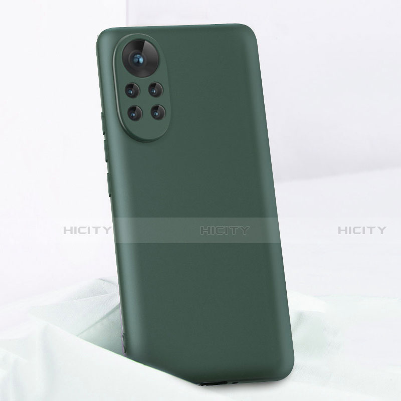 Coque Ultra Fine Silicone Souple 360 Degres Housse Etui pour Huawei Nova 8 5G Vert Nuit Plus