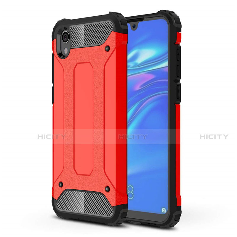 Coque Ultra Fine Silicone Souple 360 Degres Housse Etui pour Huawei Y5 (2019) Rouge Plus