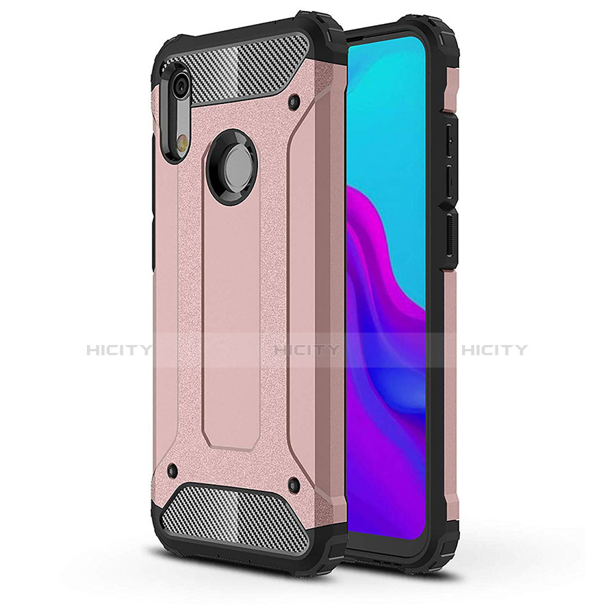 Coque Ultra Fine Silicone Souple 360 Degres Housse Etui pour Huawei Y6 (2019) Or Rose Plus