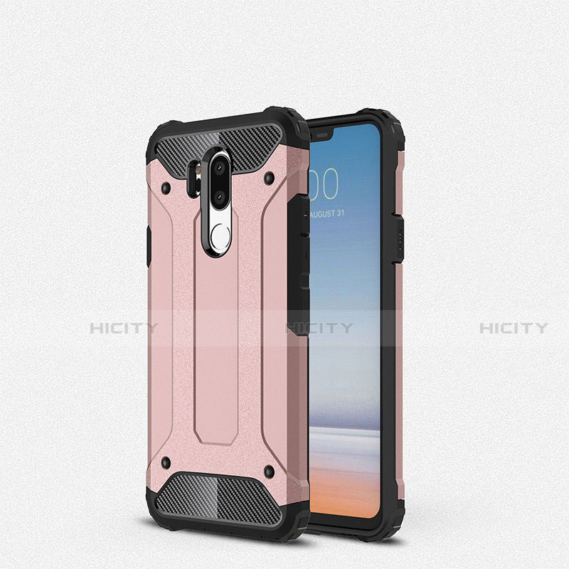 Coque Ultra Fine Silicone Souple 360 Degres Housse Etui pour LG G7 Or Rose Plus