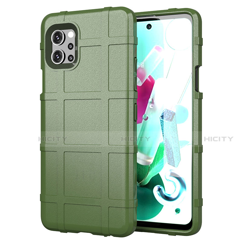 Coque Ultra Fine Silicone Souple 360 Degres Housse Etui pour LG Q92 5G Vert Plus