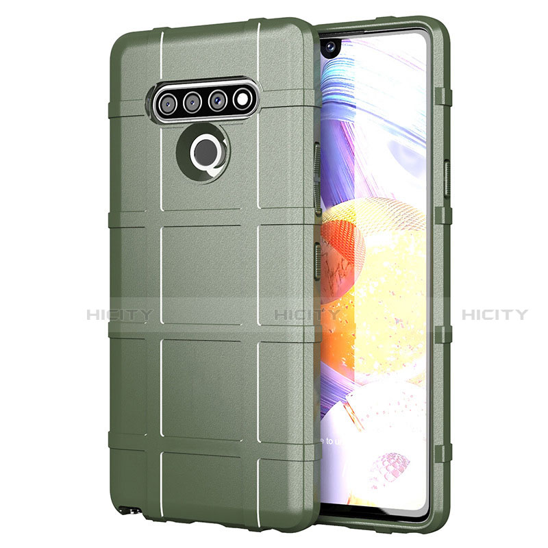 Coque Ultra Fine Silicone Souple 360 Degres Housse Etui pour LG Stylo 6 Vert Plus