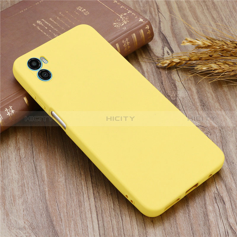 Coque Ultra Fine Silicone Souple 360 Degres Housse Etui pour Motorola Moto E32 India Plus