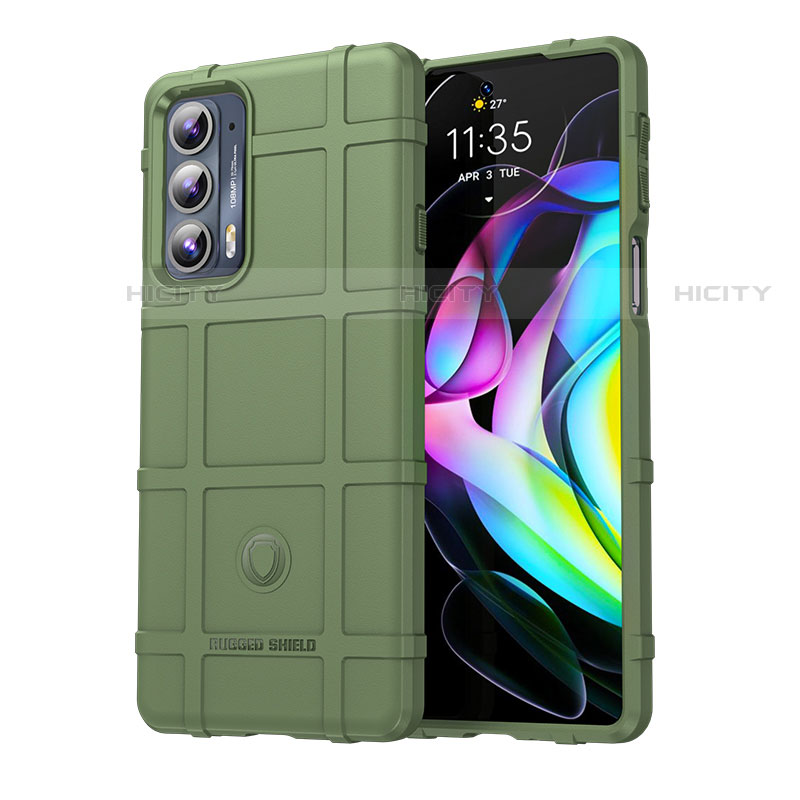 Coque Ultra Fine Silicone Souple 360 Degres Housse Etui pour Motorola Moto Edge 20 5G Vert Plus