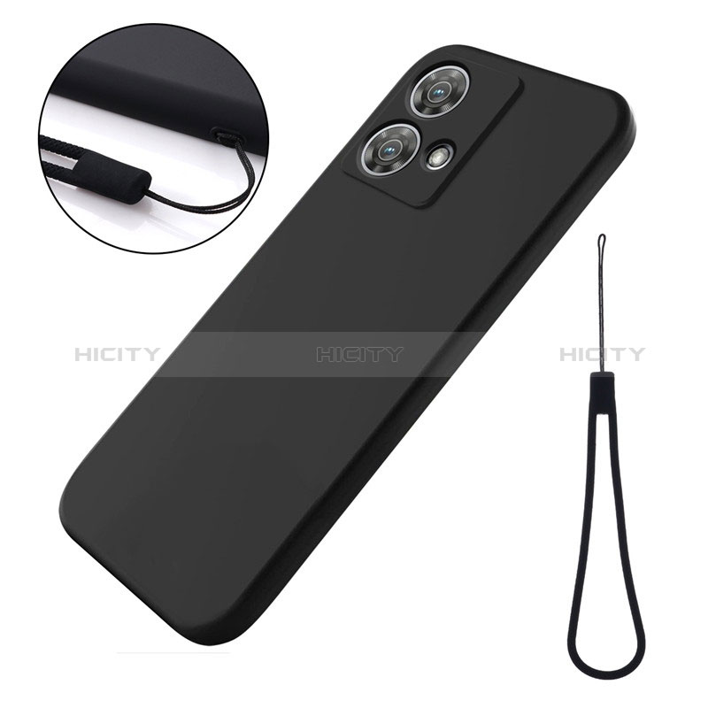 Coque Ultra Fine Silicone Souple 360 Degres Housse Etui pour Motorola Moto Edge 40 Neo 5G Noir Plus