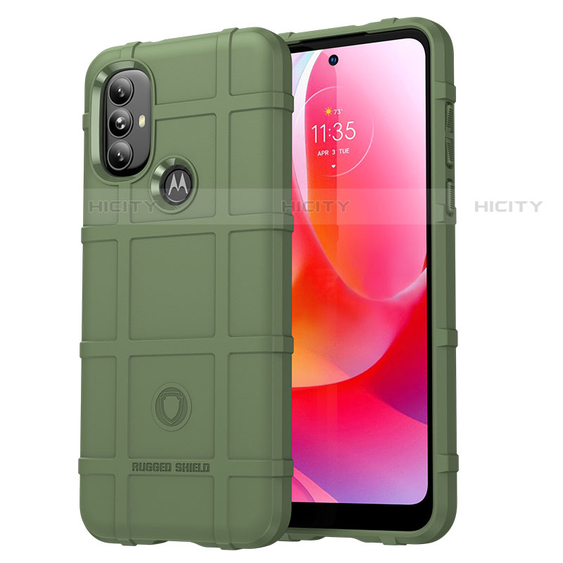 Coque Ultra Fine Silicone Souple 360 Degres Housse Etui pour Motorola Moto G Play (2023) Vert Plus