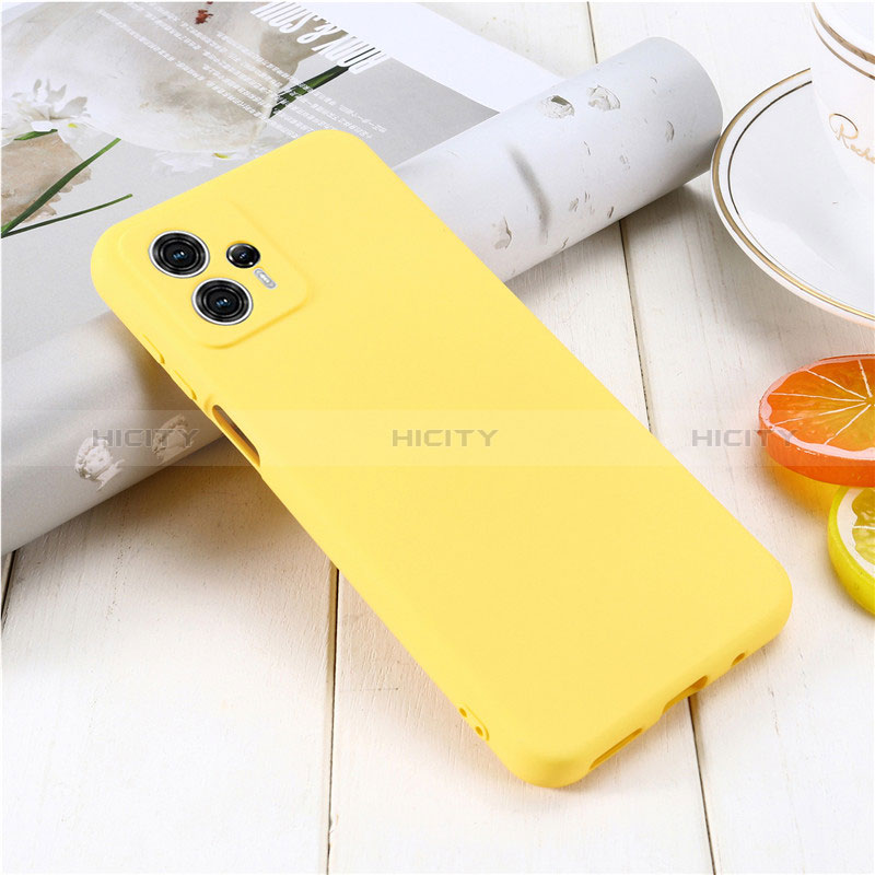 Coque Ultra Fine Silicone Souple 360 Degres Housse Etui pour Motorola Moto G13 Jaune Plus