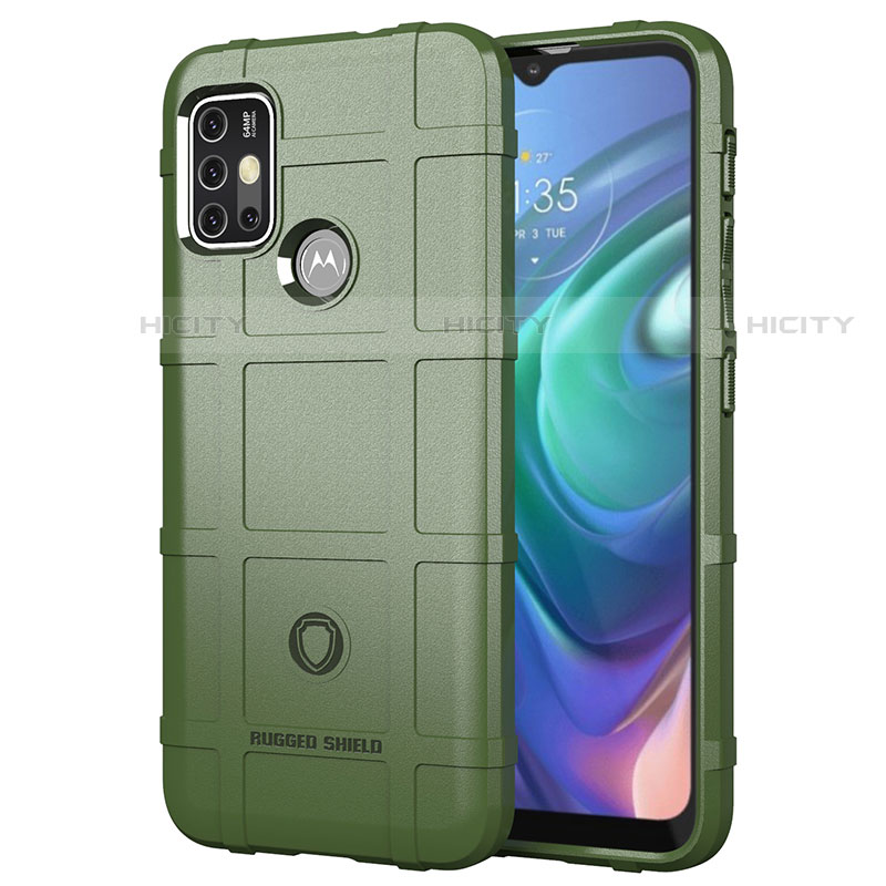 Coque Ultra Fine Silicone Souple 360 Degres Housse Etui pour Motorola Moto G30 Vert Plus