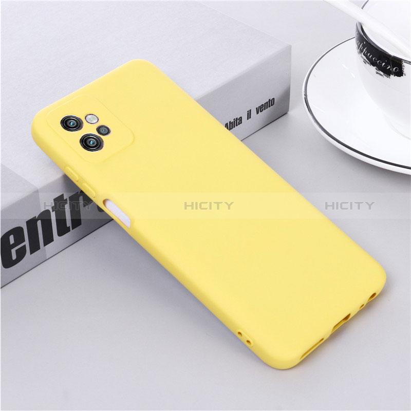 Coque Ultra Fine Silicone Souple 360 Degres Housse Etui pour Motorola Moto G32 Jaune Plus