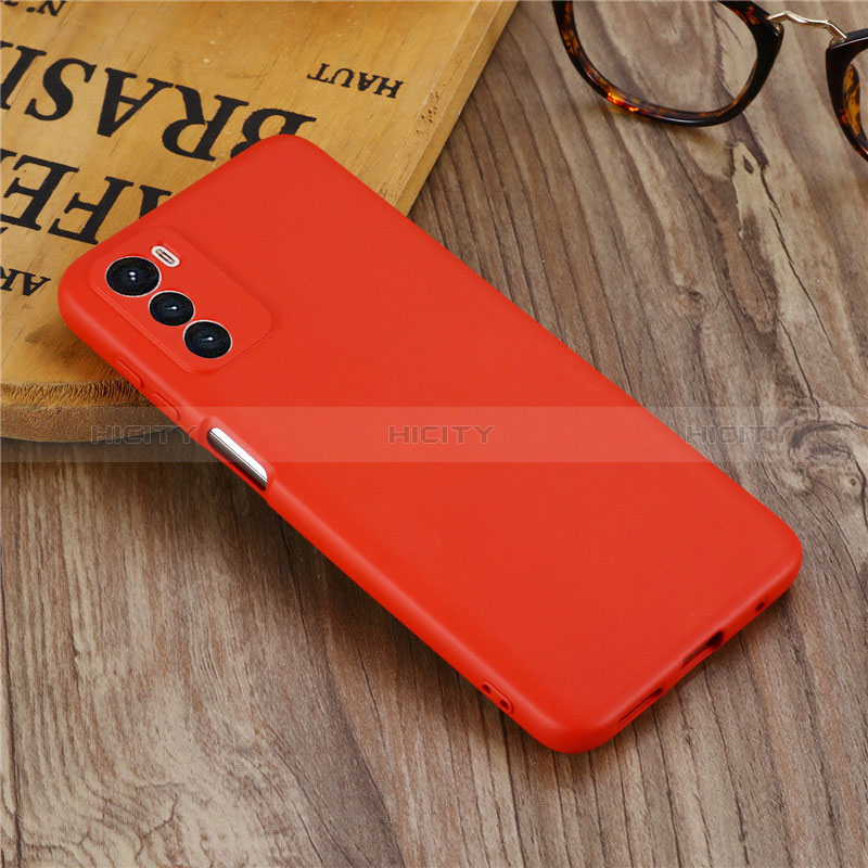 Coque Ultra Fine Silicone Souple 360 Degres Housse Etui pour Motorola Moto G42 Rouge Plus