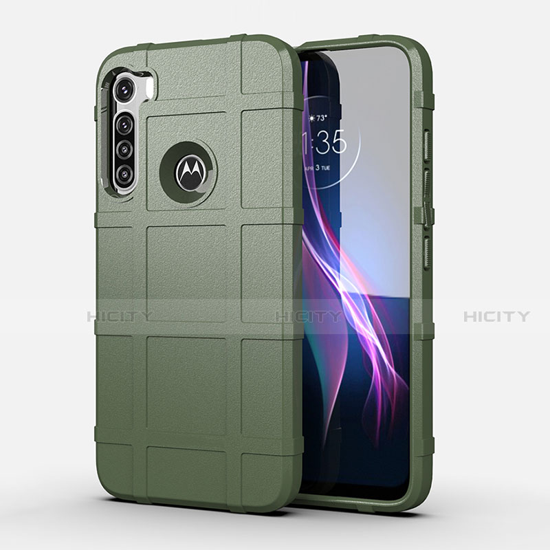 Coque Ultra Fine Silicone Souple 360 Degres Housse Etui pour Motorola Moto One Fusion Plus Vert Plus