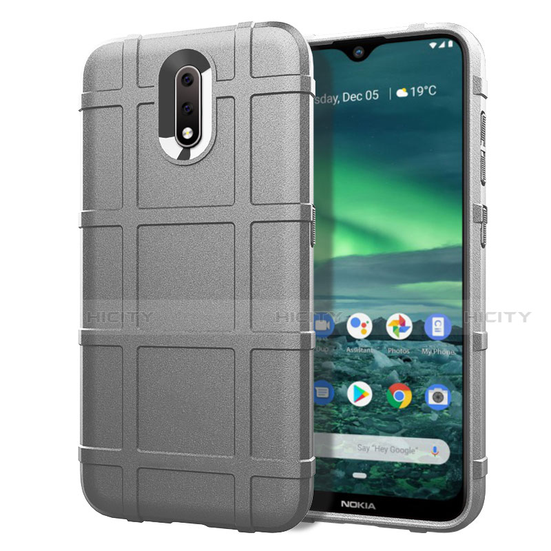 Coque Ultra Fine Silicone Souple 360 Degres Housse Etui pour Nokia 2.3 Gris Plus