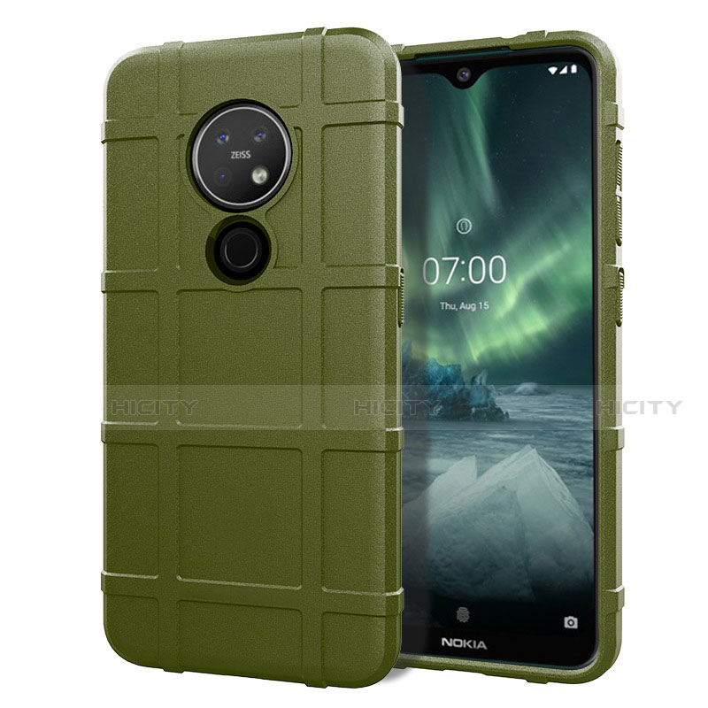 Coque Ultra Fine Silicone Souple 360 Degres Housse Etui pour Nokia 6.2 Vert Plus