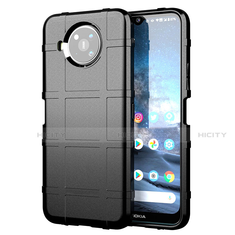 Coque Ultra Fine Silicone Souple 360 Degres Housse Etui pour Nokia 8.3 5G Noir Plus