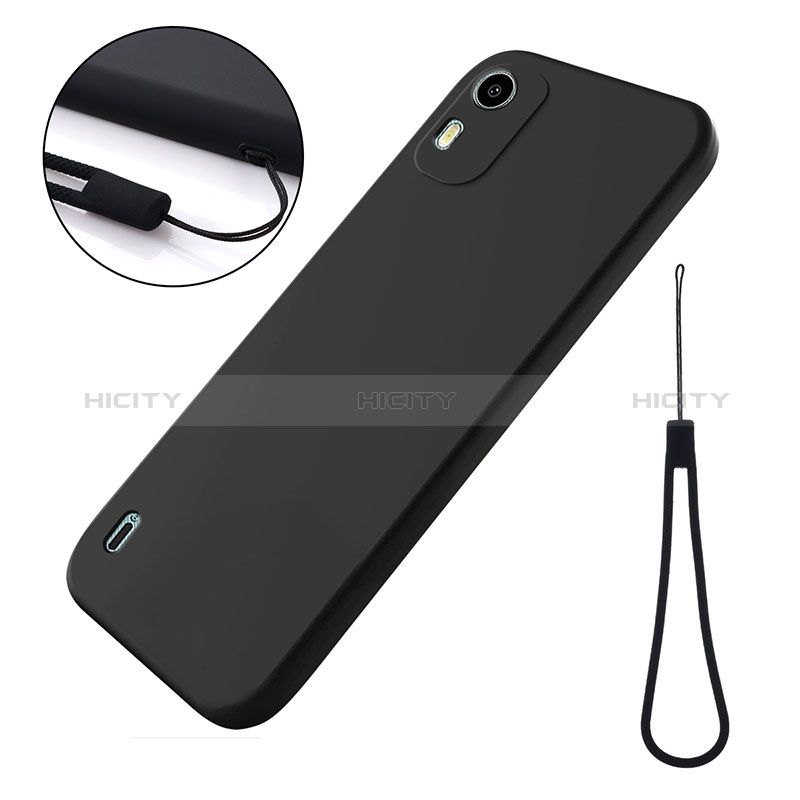 Coque Ultra Fine Silicone Souple 360 Degres Housse Etui pour Nokia C12 Noir Plus