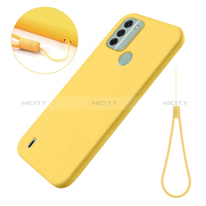 Coque Ultra Fine Silicone Souple 360 Degres Housse Etui pour Nokia C31 Jaune Plus