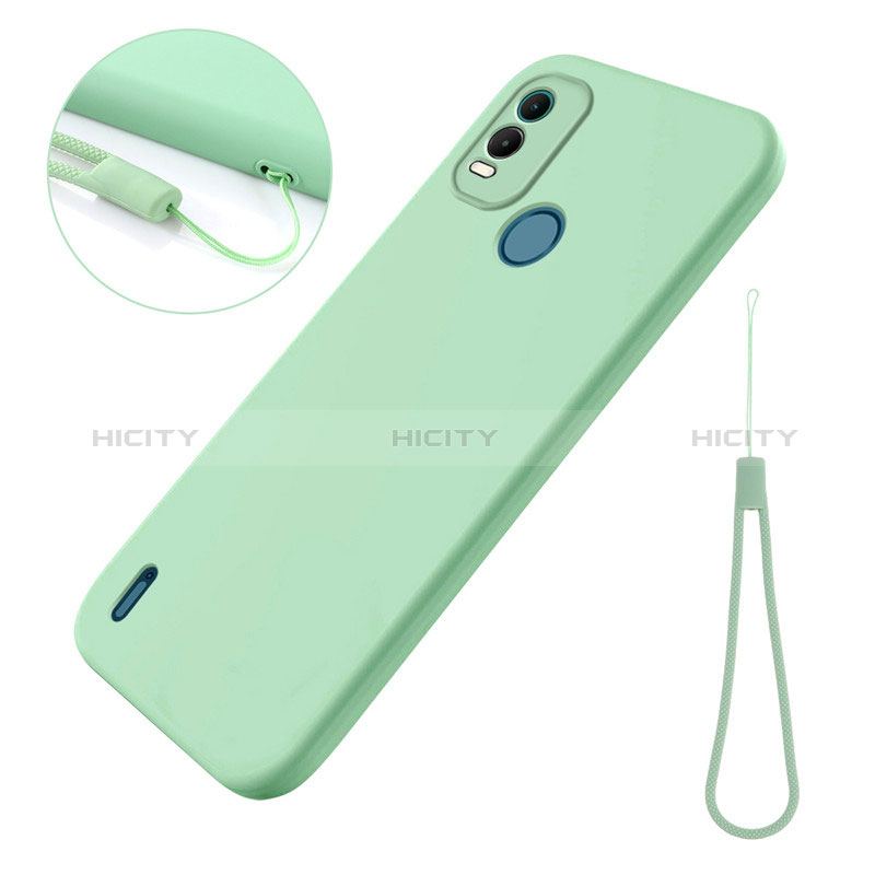 Coque Ultra Fine Silicone Souple 360 Degres Housse Etui pour Nokia G11 Plus Vert Plus