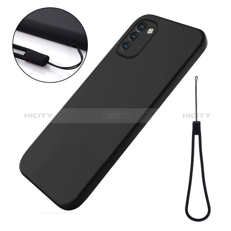 Coque Ultra Fine Silicone Souple 360 Degres Housse Etui pour Nokia G21 Noir Plus