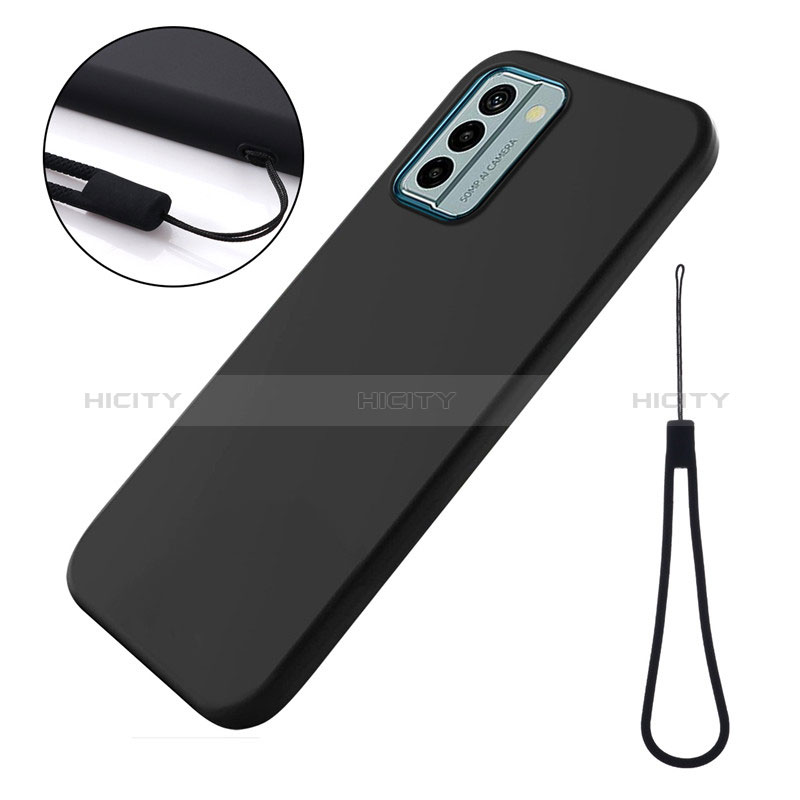 Coque Ultra Fine Silicone Souple 360 Degres Housse Etui pour Nokia G22 Noir Plus