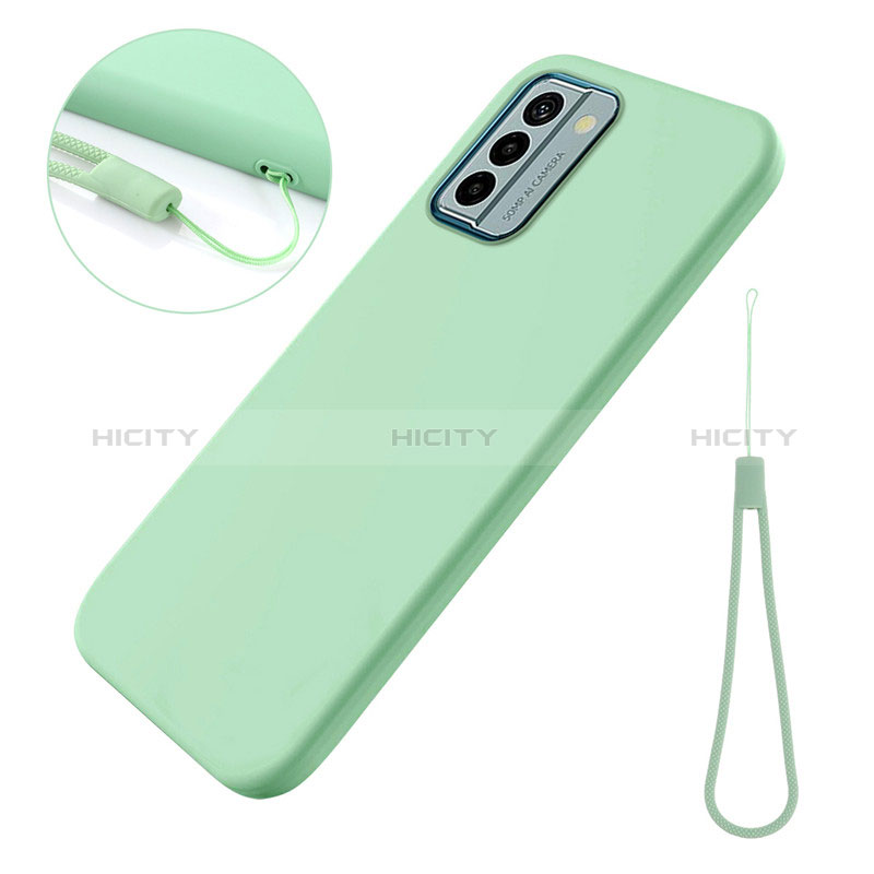 Coque Ultra Fine Silicone Souple 360 Degres Housse Etui pour Nokia G22 Vert Plus