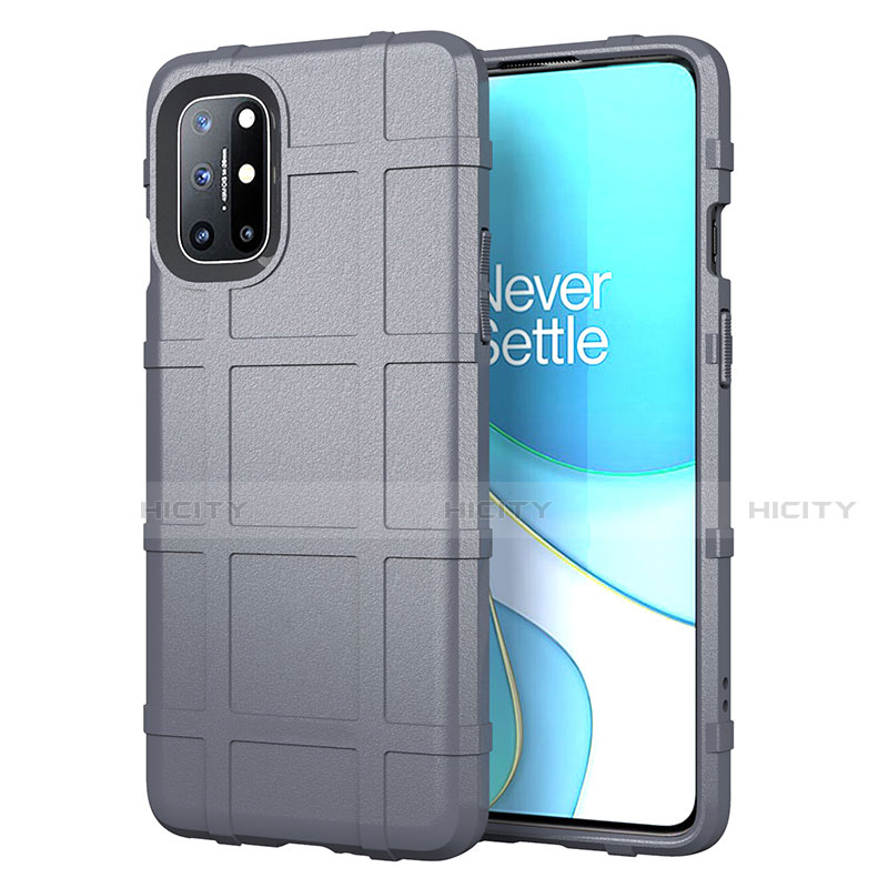 Coque Ultra Fine Silicone Souple 360 Degres Housse Etui pour OnePlus 8T 5G Gris Plus