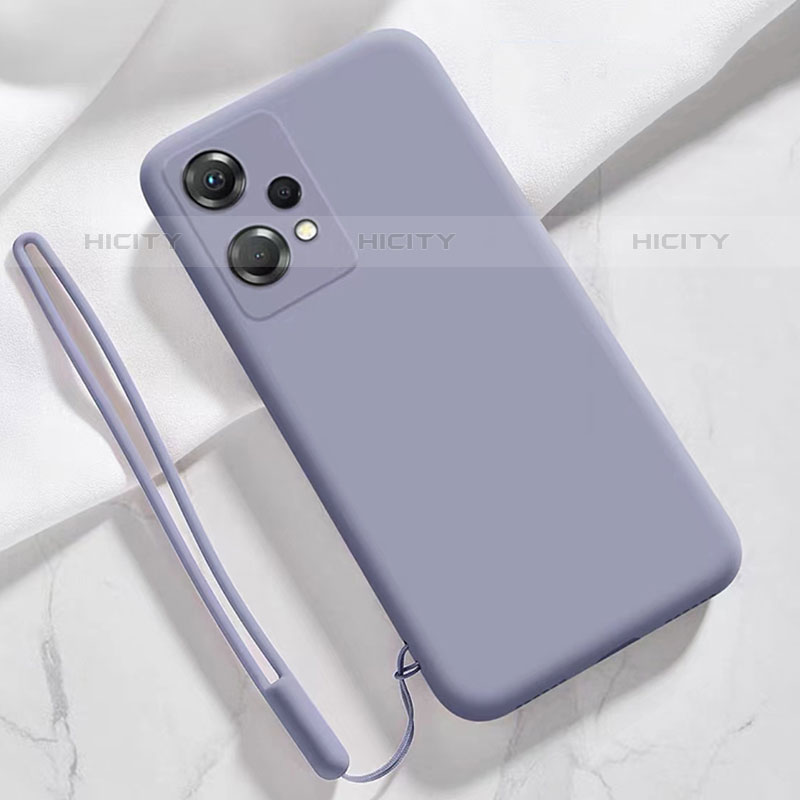 Coque Ultra Fine Silicone Souple 360 Degres Housse Etui pour OnePlus Nord CE 2 Lite 5G Gris Lavende Plus