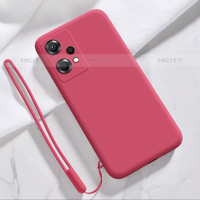 Coque Ultra Fine Silicone Souple 360 Degres Housse Etui pour OnePlus Nord CE 2 Lite 5G Rouge Plus