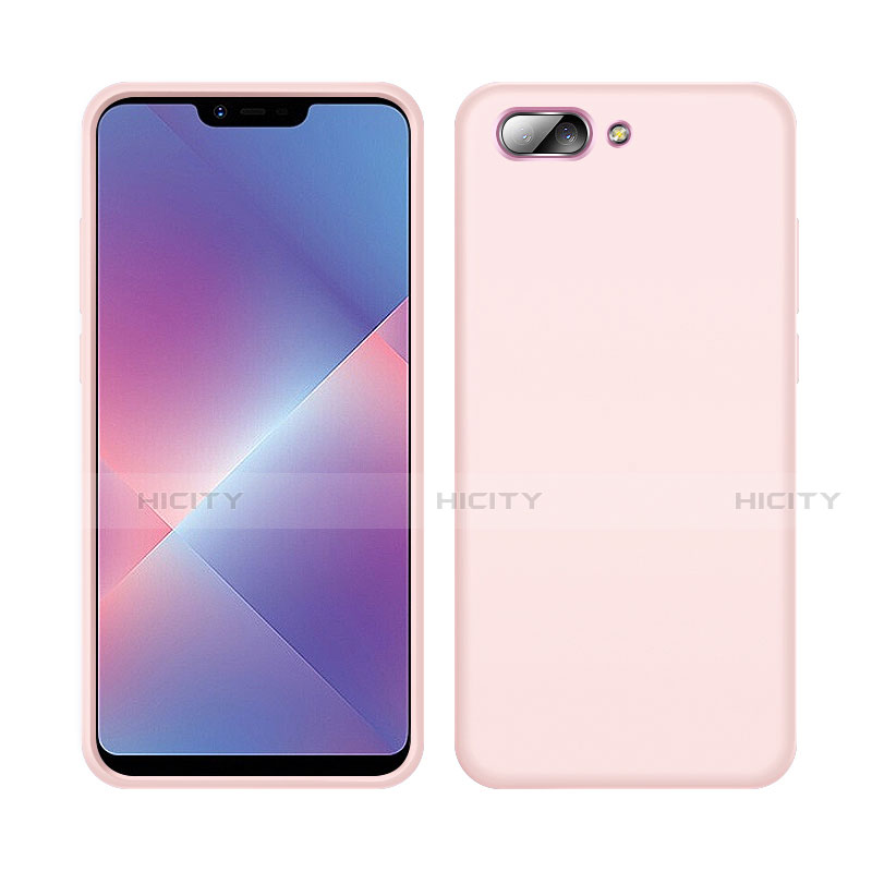 Coque Ultra Fine Silicone Souple 360 Degres Housse Etui pour Oppo A12e Rose Plus