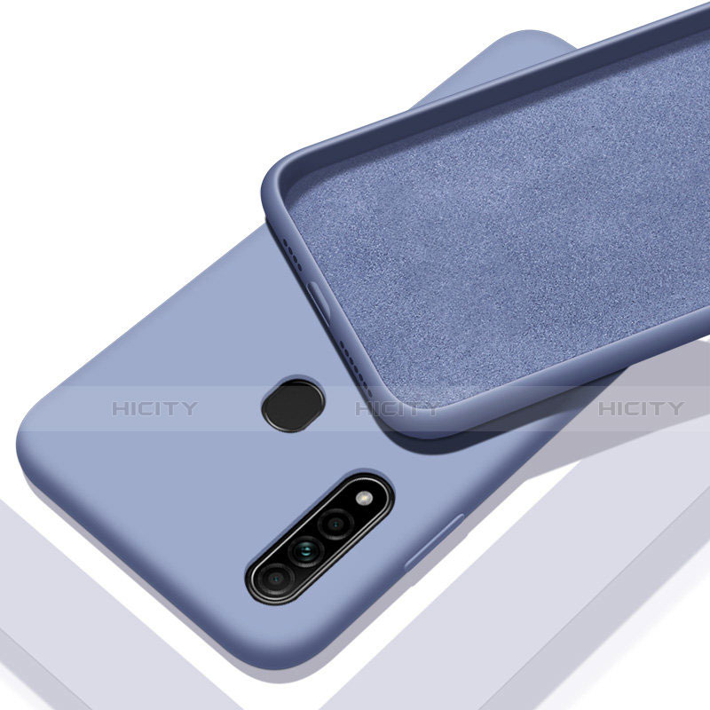 Coque Ultra Fine Silicone Souple 360 Degres Housse Etui pour Oppo A31 Gris Plus