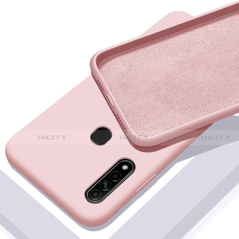 Coque Ultra Fine Silicone Souple 360 Degres Housse Etui pour Oppo A31 Rose Plus