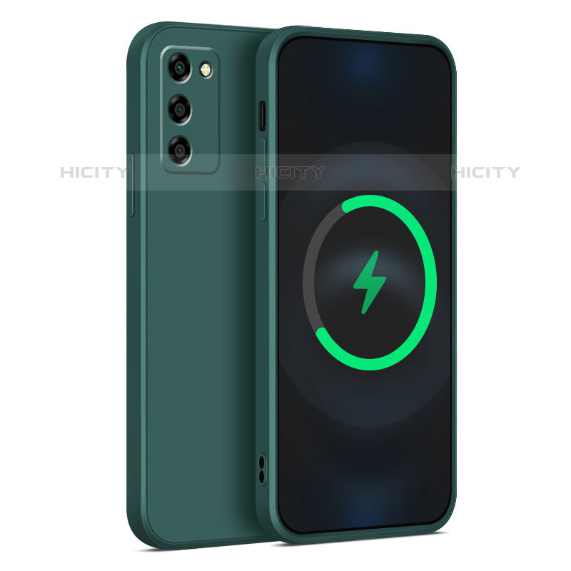 Coque Ultra Fine Silicone Souple 360 Degres Housse Etui pour Oppo A55 5G Vert Nuit Plus