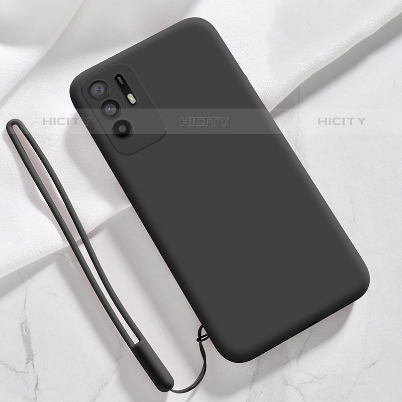 Coque Ultra Fine Silicone Souple 360 Degres Housse Etui pour Oppo F19 Pro+ Plus 5G Noir Plus