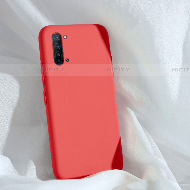 Coque Ultra Fine Silicone Souple 360 Degres Housse Etui pour Oppo Find X2 Lite Rouge Plus