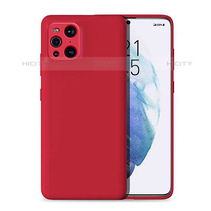 Coque Ultra Fine Silicone Souple 360 Degres Housse Etui pour Oppo Find X3 Pro 5G Plus