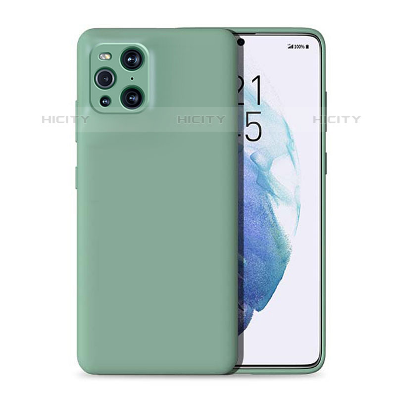 Coque Ultra Fine Silicone Souple 360 Degres Housse Etui pour Oppo Find X3 Pro 5G Plus