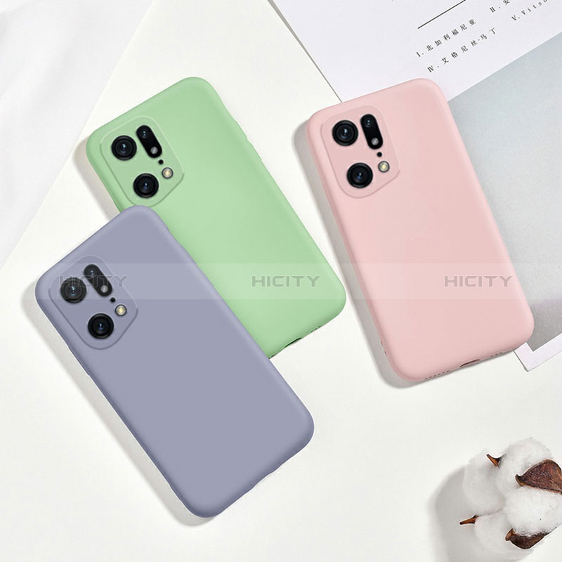 Coque Ultra Fine Silicone Souple 360 Degres Housse Etui pour Oppo Find X5 5G Plus