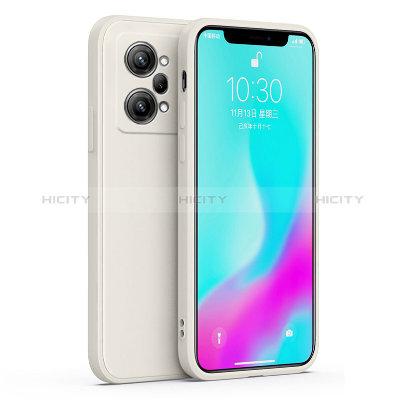 Coque Ultra Fine Silicone Souple 360 Degres Housse Etui pour Oppo K10 Pro 5G Blanc Plus