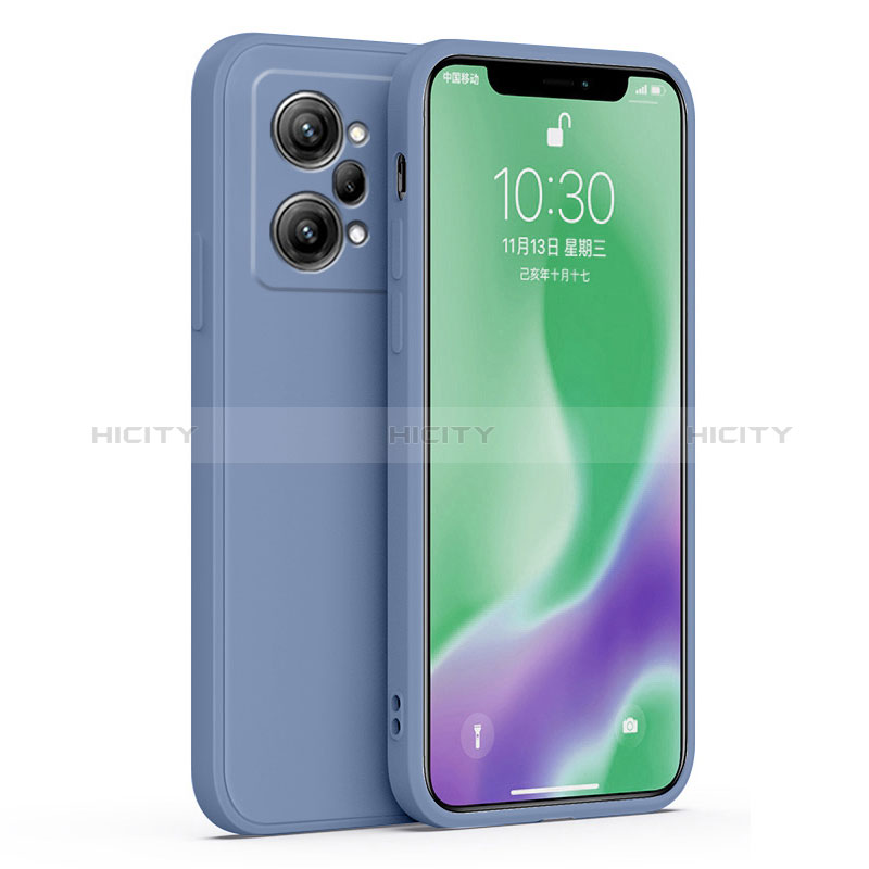 Coque Ultra Fine Silicone Souple 360 Degres Housse Etui pour Oppo K10 Pro 5G Gris Lavende Plus