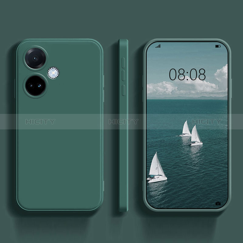 Coque Ultra Fine Silicone Souple 360 Degres Housse Etui pour Oppo K11 5G Vert Plus