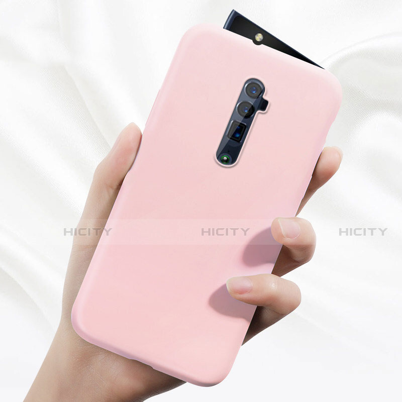 Coque Ultra Fine Silicone Souple 360 Degres Housse Etui pour Oppo Reno 10X Zoom Or Rose Plus