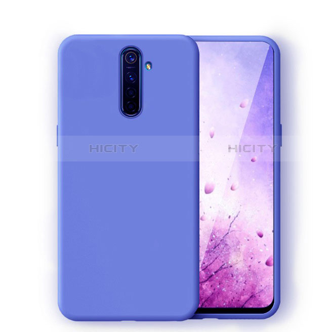 Coque Ultra Fine Silicone Souple 360 Degres Housse Etui pour Oppo Reno Ace Bleu Plus