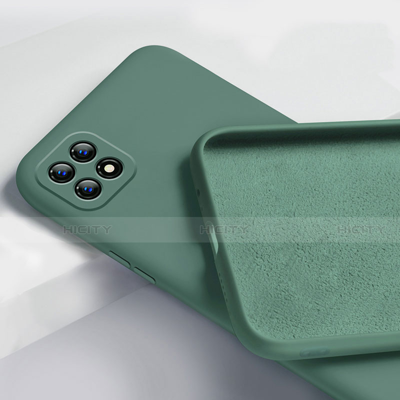 Coque Ultra Fine Silicone Souple 360 Degres Housse Etui pour Oppo Reno4 SE 5G Vert Nuit Plus