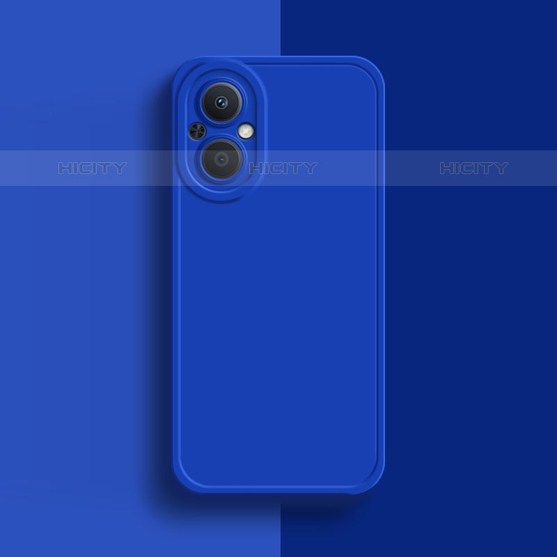 Coque Ultra Fine Silicone Souple 360 Degres Housse Etui pour Oppo Reno7 Lite 5G Bleu Plus