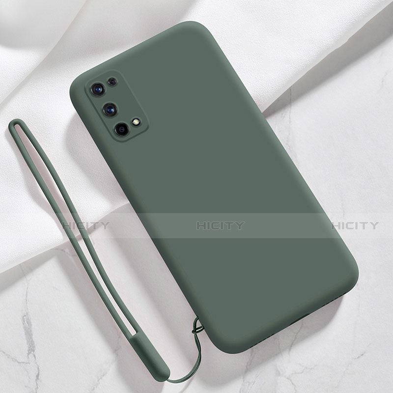 Coque Ultra Fine Silicone Souple 360 Degres Housse Etui pour Realme V15 5G Vert Nuit Plus