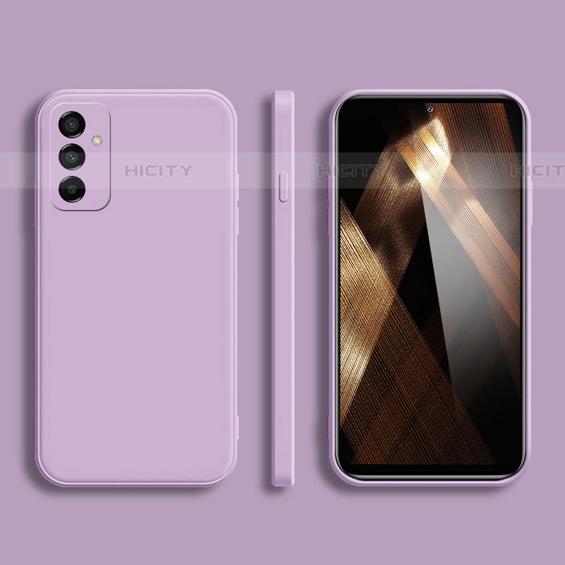 Coque Ultra Fine Silicone Souple 360 Degres Housse Etui pour Samsung Galaxy A05s Violet Clair Plus